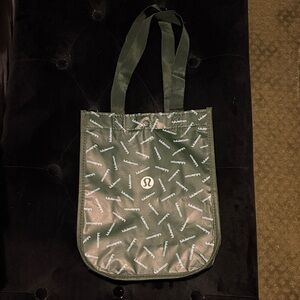 Lululemon Dark Green Tote Bag